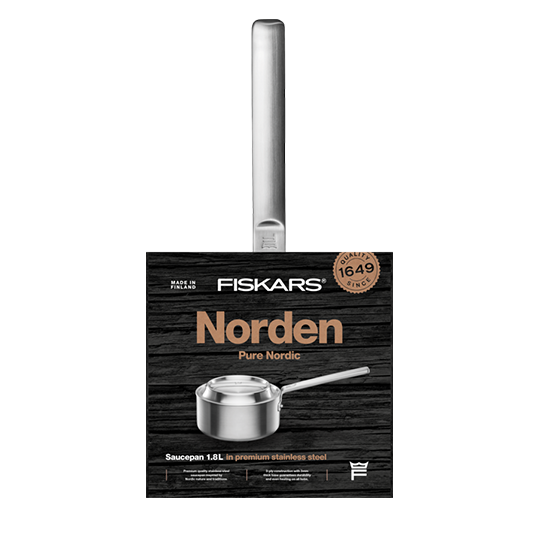 Norden Steel Sauce Pan 1,8L - Image 1