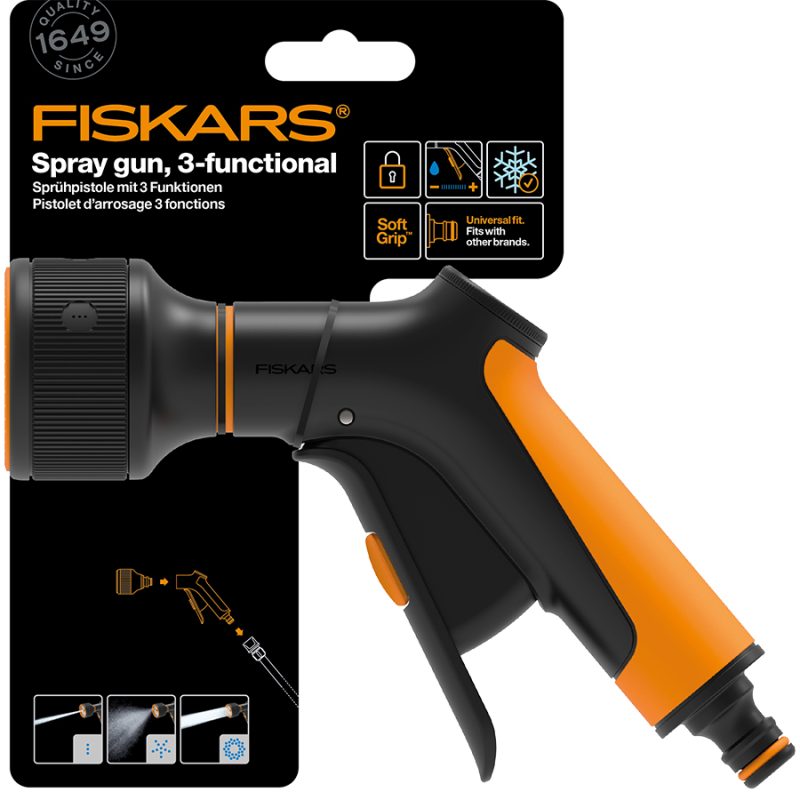 CF Spray gun 3-functional, Front control NEW