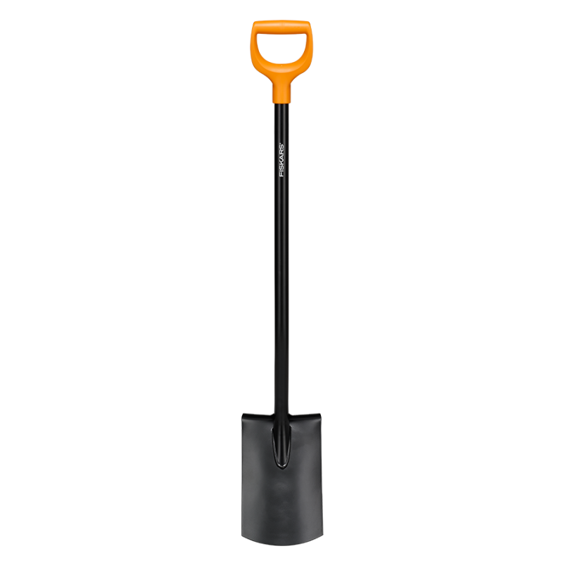 Solid Metal Rounded Spade