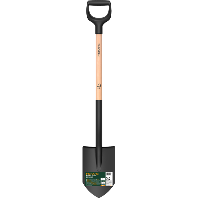 Solid Wood Pointed Spade FSC