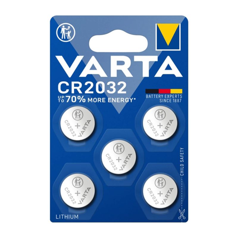 CR 2032 Electronics Blister 5