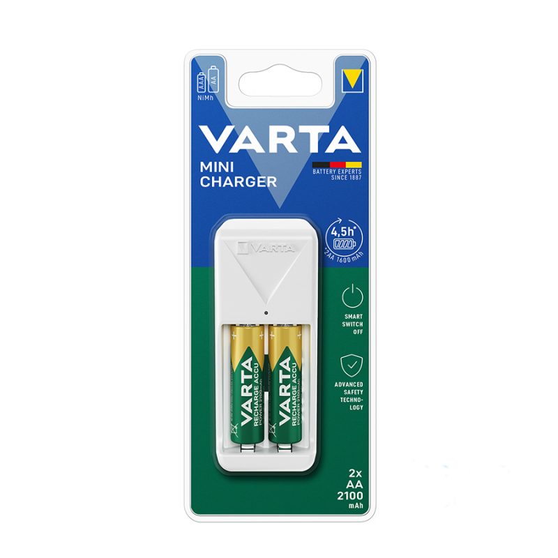 Mini Charger 2xAA 2100mAh