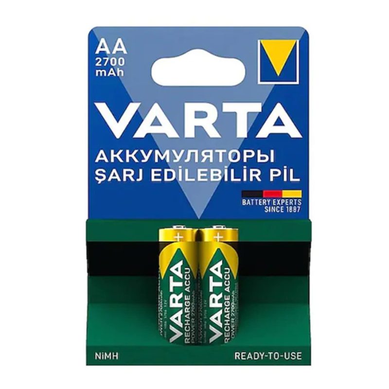 Recharge Accu Power 2 AA 2700 mAh