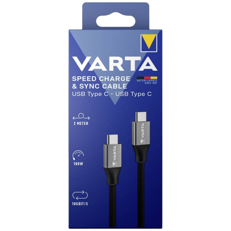 USB Type-C to USB Type-C 2m 100 W Cable