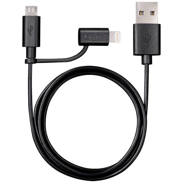 USB Type-A to Lightning and microUSB Cable - Image 2