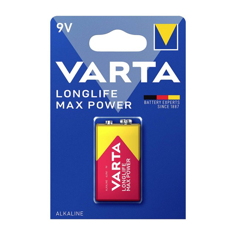 Longlife Max Power 1 x 9 V