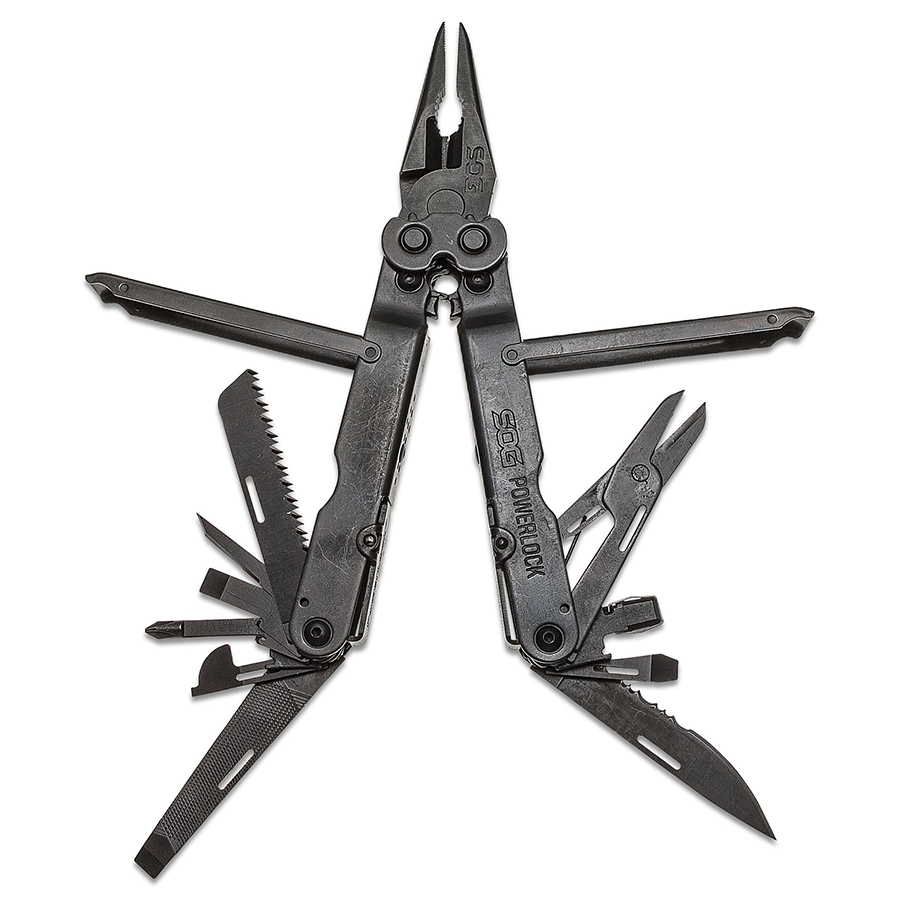 SOG61BN_1 PowerLock EOD - Black Oxide - Image 1