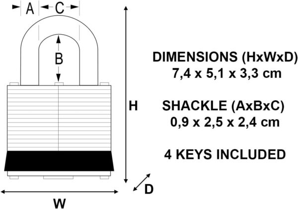MasterLock - 5EURD - Image 2