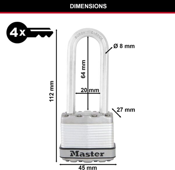 MasterLock - M1EURDLJ - Image 2