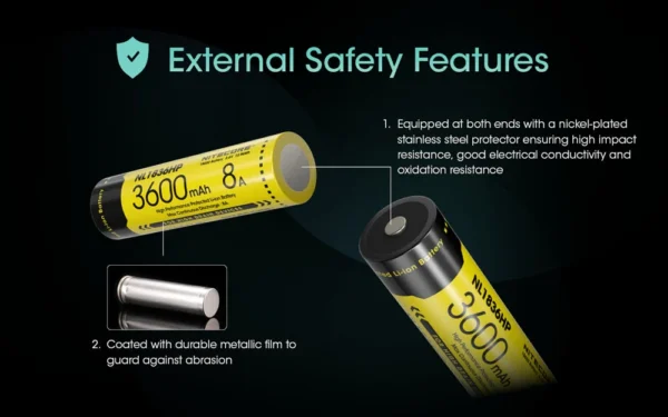 18650 - 3600mAh 8A NL1836HP - Image 5