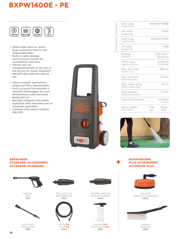 BLACK+DECKER BXPW1400E - Image 5