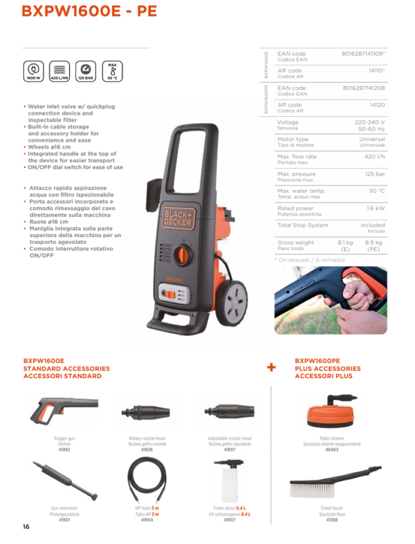 BLACK+DECKER BXPW1600E - Image 5