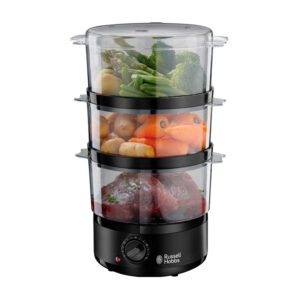 Compact Steamer Matte Black