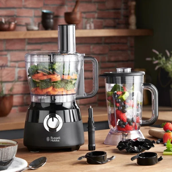 Matte Black Food Processor - Image 6