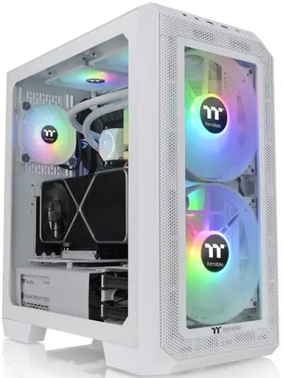 136512-0 PC Components/ Case/ Miditower/ View 300 MX Snow Mid Tower - Image 1
