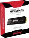 PC Components/ SSD/ Kingston Fury Renegade 1TB PCIe Gen 4.0 NVMe M.2 Internal Gaming SSD with Heat Sink SFYRSK/1000G