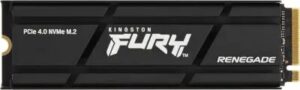 PC Components/ SSD/ Kingston Fury Renegade 2TB PCIe Gen 4.0 NVMe M.2 Internal Gaming SSD with Heat Sink  SFYRDK/2000G