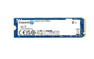 PC Components/ SSD/ Kingston SNV3S/2000G 2 TB M.2 2280 Internal PCI Express NVMe
